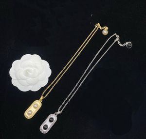 Luxuremerk vintage kettingen vervagen nooit 18k ketting hanger klassieke stijl 2022 offici￫le nieuwste modellen hangers voor man dames sieraden cadeau mn2 --02