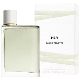 Marca de lujo para mujer Perfume Fragancia 100 ml para ella Eau De Toilette Olor duradero Flor floral Flor Fruta Aroma EDT Lady Girl Spray Envío rápido