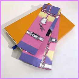Marca de lujo para mujer bufandas de moda diseñador diadema bolso clásico bufanda de alta calidad material de seda diseñadores bufandas NICE D221211F