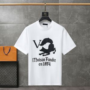 luxe merk Dames Heren Ontwerpers T-shirts Mode Brief Afdrukken Korte Mouw Dame Tees Luxe Casual Kleding Tops T-shirts Kleding