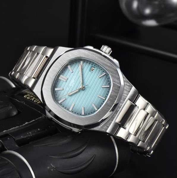 Marca de lujo Relojes de pulsera clásicos 5711 Relojes mecánicos automáticos movimiento de calidad reloj de pulsera Hombres dama negocios deporte Reloj de pulsera reloj montre de luxe