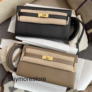 Luxury Brkns Epsom Leather Handbag 7a Genue Leather Moeko Hand Wax pour aller à un seul stylefwmp