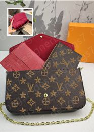 10A Multi -Pochette Felicie Luxury Mini Diseñador Bolso Bolsas Bolsas de bolsas Crossbody Pasteles diseñadores Bolsos para mujer para mujer Bolsos de dhgate