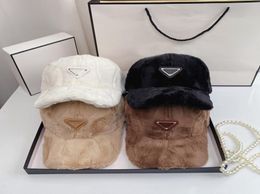 Chapeaux de seau de luxe pour hommes Femme Baseball Cap Boniet Designer Casquette Rabbit Hair Fisherman Hat P Caps Hiver Bonnet Wide Brim 6307605