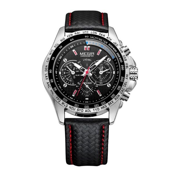 Relojes de pulsera de lujo de negocios de gran cara grande reloj de cuarzo para hombre 3ATM resistente al agua deportes luminoso reloj de pulsera para hombre