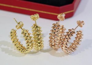 Luxury CA Brand Bullet Designer Pendings Stud 18k Gold Love Bangle Pulseras Collar de amor Atar Orientación Antes