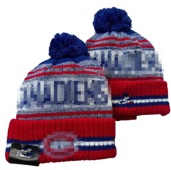 Bonnets de luxe CANADIENS MONTRÉAL Beanie Hockey designer Winter Bean hommes et femmes Design de mode chapeaux en tricot automne casquette en laine jacquard unisexe crâne Sport Knit hat a