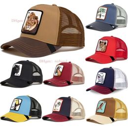 concepteurs de casquettes de luxe Chattes en gros de nouveaux boucles de baseball animal cartouche de protection solaire de protection solaire