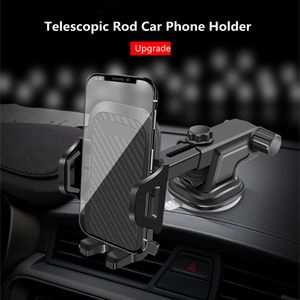 Soporte de teléfono de coche de lujo para iPhone 14 13 12 11 Pro Plus, soporte de teléfono para parabrisas de coche, soporte de coche para Samsung S20 Note 10