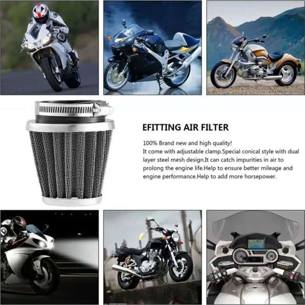 Filtro de aire Universal para motocicleta de coche de lujo, cubierta de ventilación de cárter de alto flujo, filtro de ventilación, accesorios para motocicleta y bicicleta