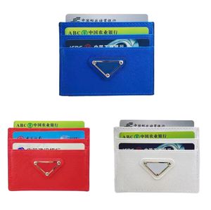 Titulares de tarjetas de lujo Saffiano Diseñadores de moda Monederos Carteras de embrague unisex Carteras de efectivo Carteras en capas Monedero de mujer Monedero de bolsillo para llaves de ganado con caja