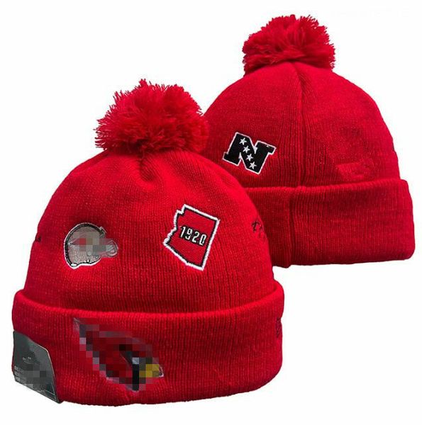 Bonnets Cardinal de luxe Arizona Beanie Designer Winter Bean hommes et femmes Design de mode chapeaux en tricot automne casquette en laine lettre jacquard unisexe crâne chaud Sport chapeau en tricot