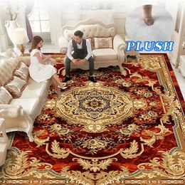 Carpets de luxe pour le salon 160x230 Flanelle Flanelle Tapis douces personnalisables Décor de chambre à coucher ALFOMBRA PLUSE MATE DE PLUP