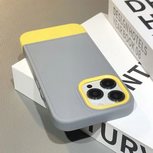 Coque de luxe blindée antichoc pour iPhone, compatible modèles 13, 12, 11 Pro Max, XR, XS, X, 14, 14pro, couleurs contrastées