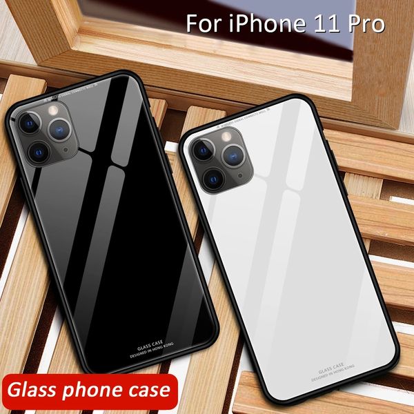 Étuis de luxe Grain De Bois Téléphone étui pour iphone 11 12 14 13 Pro Max 12Mini SE Verre Trempé Pour iPhone XR XS X 6s 7 8 plus Couverture