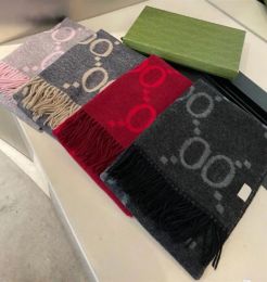 Bufanda de cachemira de lujo Moda Invierno Cálido Diseñador unisex para mujer Diseñador Marca Carta clásica Chales y bufandas Para mujer para hombre