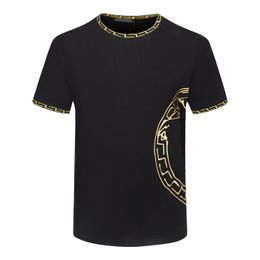 Luxe Casual Designer mens Manches courtes 100% coton Graphic T-shirt vêtements Sweat-shirt respirant lettre imprimée amoureux du coton avec le même paragraphe