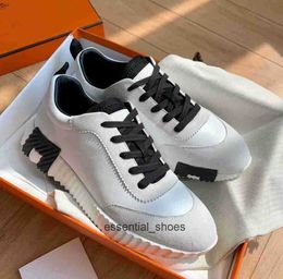 Luxe Casual Schoenen Stuiterende Schoenen Sneakers Technisch Canvas Suede Geitenleer Sport Lichte Zool Trainers Merken Heren Sport Rubberen Zool Wandelen Maat38-46.box