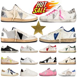 Chaussures décontractées de luxe Italie Marque Mens pour femmes Star-star Star Star Shoers Dirty Old Sneakers Outdoor Sports Designers Nappa Leather Plate-Forme Plateforme Trainers