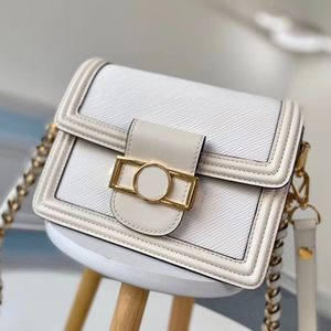 Teller Kwaliteit Luxe Keten Tas Designer Schoudertas Echt Lederen Handtassen 20 Cm Hoge Imitatie Flap Bag Met Doos ZL028