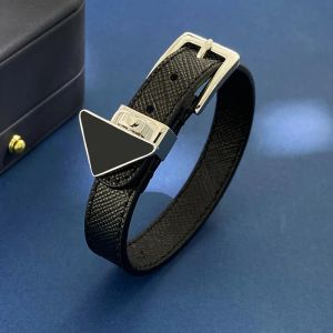 Luxe bedelarmbanden dames sieraden zilveren armband gepersonaliseerd met driehoek mode minimalistische ontwerper veelzijdig en dame G239284PE-3