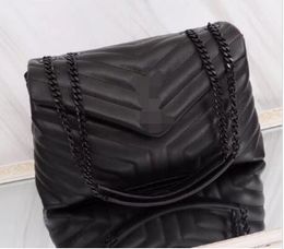 Klassieke tassen V-vorm Flaps Chain Bag Designer Handtassen Hoge kwaliteit Dames Schouder handtas Clutch Tote Messenger Shopping Purse 31cm