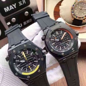 Luxe klassiek merk Watch Mens AP15703 en AP15710 Hoogwaardige mechanische horloges zijn modieus