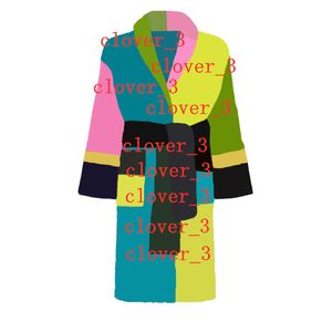 Luxe klassieke katoenen badjas heren nachtkleding vrouwen designer kimono warme badjassen h ome dragen unisex badjassen klw1739