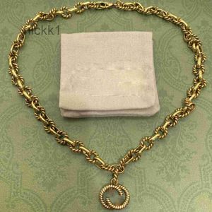 Luxe Klassieke Gouden Kettingen Mode-sieraden g Hangers Bruiloft Hanger Hoge Kwaliteit met Doos 0C5G