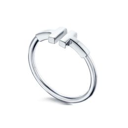 luxe klassieke sieraden liefde desinger ring voor dames Sterling zilver niet-allergisch cadeau voor Valentijnsdag trouwdag geschikt voor elke outfit altijd modieus stijlvol