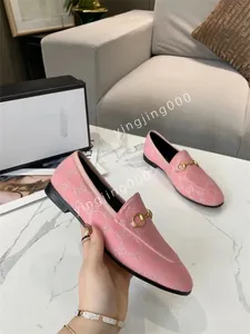 Luxe classique en cuir métal cheval attache femmes chaussures chaussures habillées de créateur italie mode confort paresseux hommes chaussures impression lettre chaussures plates décontractées cz240272