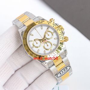 Luxe Klassieke Herenhorloges 41mm voor Designer Watche 4130 Beweging Mechanisch Automatisch Herenhorloge 904L Roestvrij staal saffier Mode Horloges dhgate