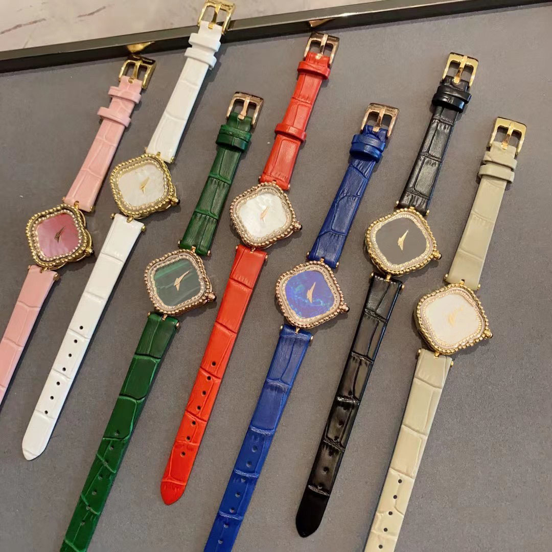 Relógio Clássico de Luxo para mulheres Elegante 4/Trevo de Quatro Folhas Relógios de Designer Relógios Relógios de Pulso Moda Relógios de Pulso 904L Aço Inoxidável 27mm