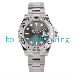Luxury Classic Watch V5 Mens Ref.268622 40mm Gris Cadran Automatic Movement Watches Acier Inoxydable Strap Sapphire Glass Self-winding Fashion Wristwatch