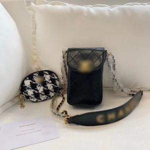 Porte-monnaie de luxe, Mini chaîne, sacs à bandoulière pour dames, sac pour téléphone portable