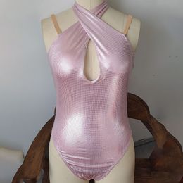 Sexy dames badmode badpak bikini's set buste holle eendelige badpakken ontwerper split gewatteerde strand bh slip set