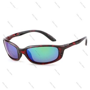 Luxe Costa-zonnebril Heren Designer-zonnebril Uv400-sportzonnebril voor dames Hoogwaardige polariserende lens Revo kleurgecoat Tr-90 siliconen frame 824
