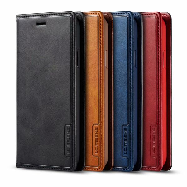 Fundas de teléfono de marca de moda para iPhone 18 17 16 15 14 13 12 11 Pro X XS Max Wallet PU Funda de cuero de lujo Galaxy S24 S23 S22 S21 Note 20 10