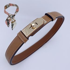 hoogwaardige luxe koehide riem elegante dames taille afdichting 1,7 cm brede jurk decoratief riemmerk retro klassieke hardware buckle maat verstelbare lengte 100 cm