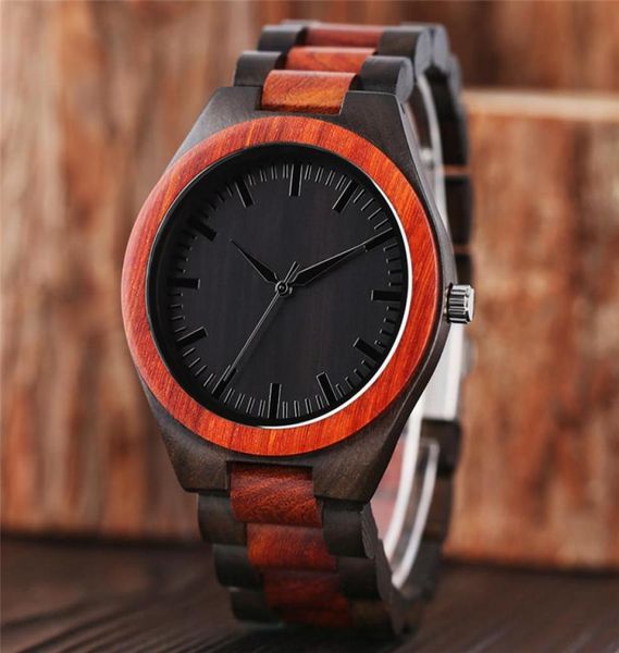 Luxury Creative Sport Nature Wood Wood Full Bamboo Handmade Analog Quartz Display Wall Wall Wall Wall Wutpch