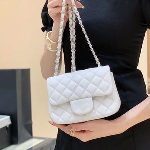 Sac à bandoulière de luxe, sac à chaîne de styliste, sac à rabat de 17CM, sac à main délicat avec boîte YC006