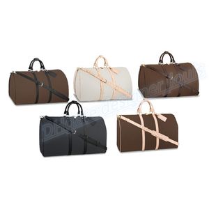 Bagage à bandoulière de luxe 45 50 55 pochette sac de sport fourre-tout fourre-tout en cuir grand portefeuille pour hommes femmes voyage sac à main2349