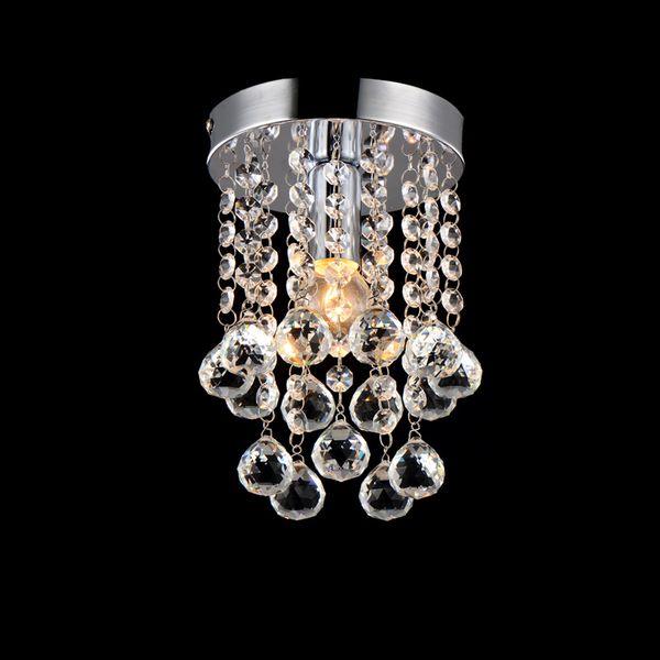 Lustre en cristal de luxe éclairage meerosee éclairage lustre chromé luminaires livraison gratuite MD3038 D150mm H230mm nouvelle mode