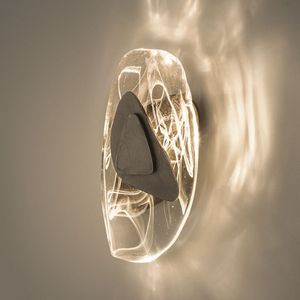 Luxe kristallen wandlamp slaapkamer nachtkastje decoratie moderne woonkamer achtergrond wandlamp creatieve led-binnenverlichting