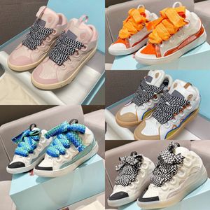 Luxe Curb Lavin Designer Lavins Geklede schoenen Sterstijl Universiteitsmode Leren Curb Sneakers Casual Buitengewone Casual Sneaker OK