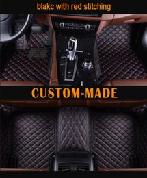 Tapis de sol de voiture de luxe personnalisé, adapté au navigateur Lincoln Continental MKC MKT MKS MKX MKZ 20072021, 12 couleurs, 7425891