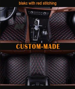 Tapis de sol de voiture de luxe personnalisé, adapté au navigateur Lincoln Continental MKC MKT MKS MKX MKZ 20072021, 12 couleurs, 2061856