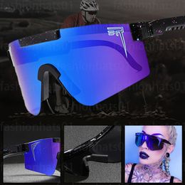 Luxe fietsen zonnebrillen Mens Fashion Designer Zonnebril voor vrouwen Classic Outdoor TR 90 Frame Pits Vip ers Sport Sun Glazen met doos
