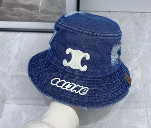 Casquettes de seau en Denim de luxe chapeaux de pêcheur pour femmes Designer Cowboy Baseball chapeau de pêcheur femme chapeaux de soleil casquette livraison gratuite