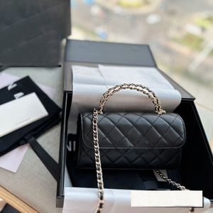 Luxus-Design-Tasche, berühmte Mini-Frauen-Einkaufstasche, Umhängetasche, Goldkette, CH-Stil, Mode, heißer Verkauf, Lederhandtasche, Umhängetasche, Umhängetasche, Handtaschen, Handytasche